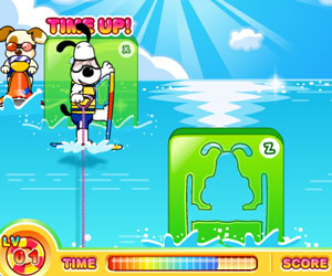  Play Puppy Water Skiing